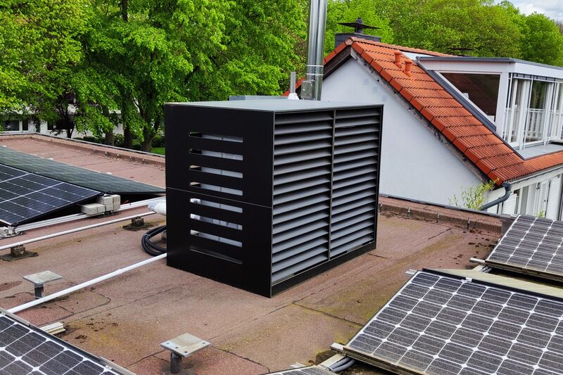 Hocheffiziente Wärmepumpe mit Warmwasserbereitung in Köln-Rodenkirchen